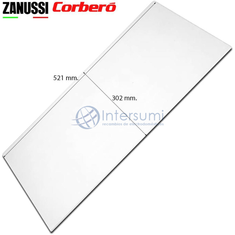 Plateau verre bac à légumes réfrigérateur Zanussi 2145506503