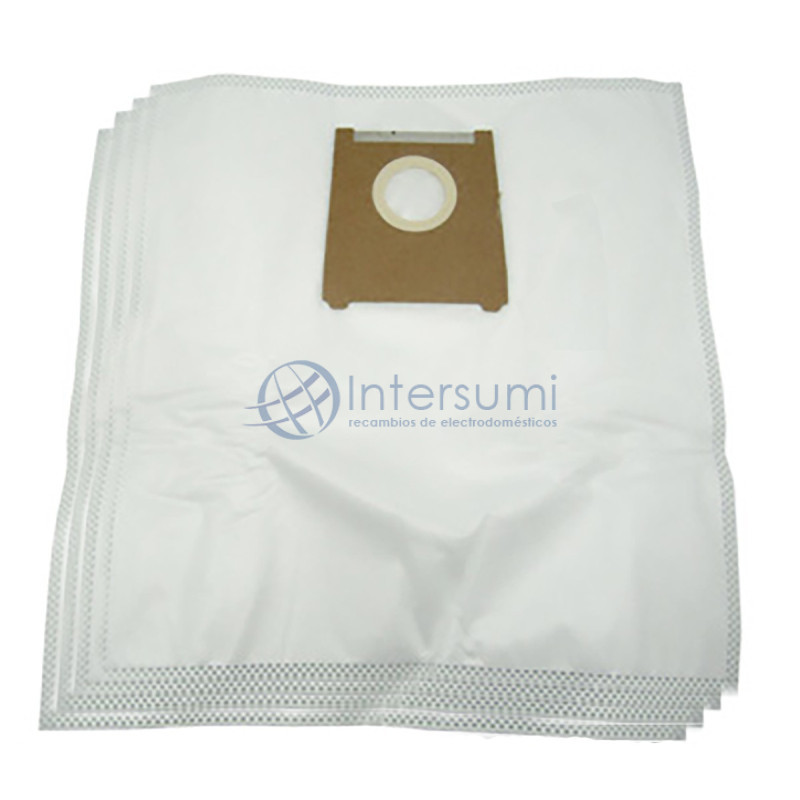Sac synthétique aspirateur Siemens VS52, VS711 contient 4 sacs 00468383