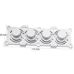 Bouton sélection lave-linge Vestel 42027461 73VE0002