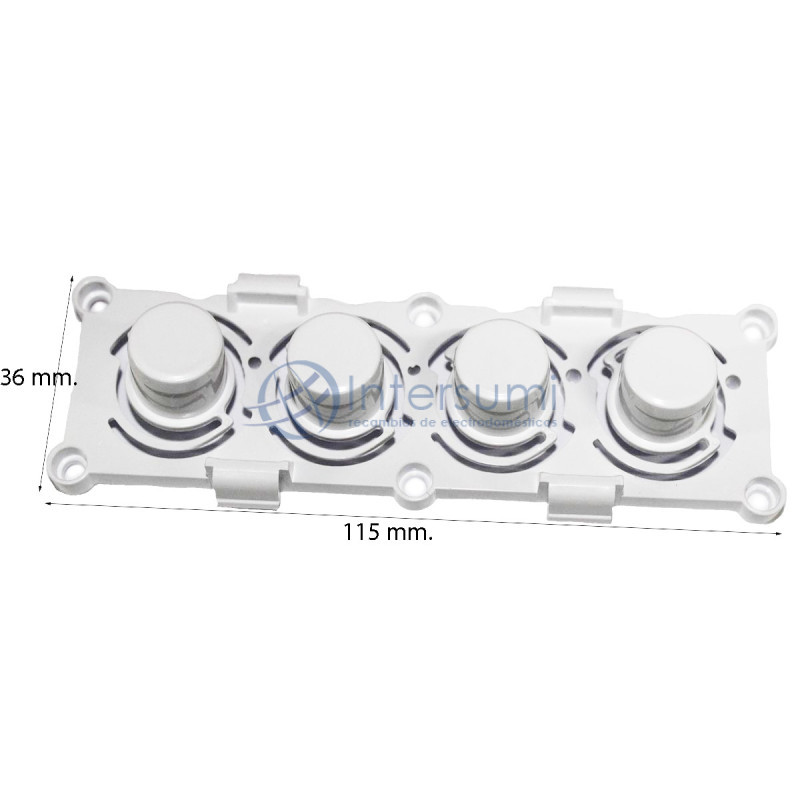 Bouton sélection lave-linge Vestel 42027461 73VE0002