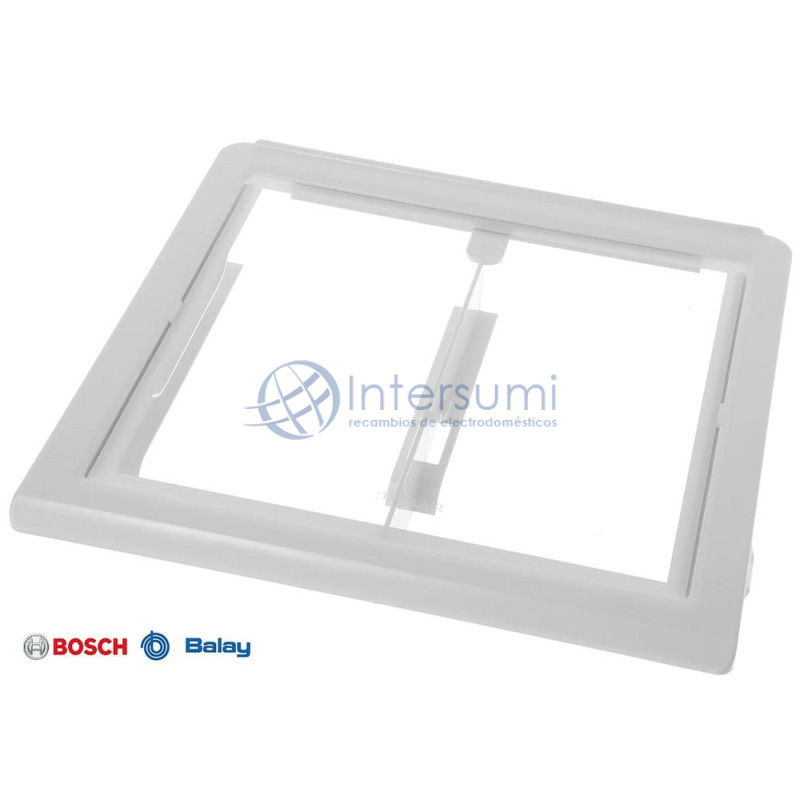 Clayette verre bac à glaçons réfrigérateur Balay, Bosch 00446208