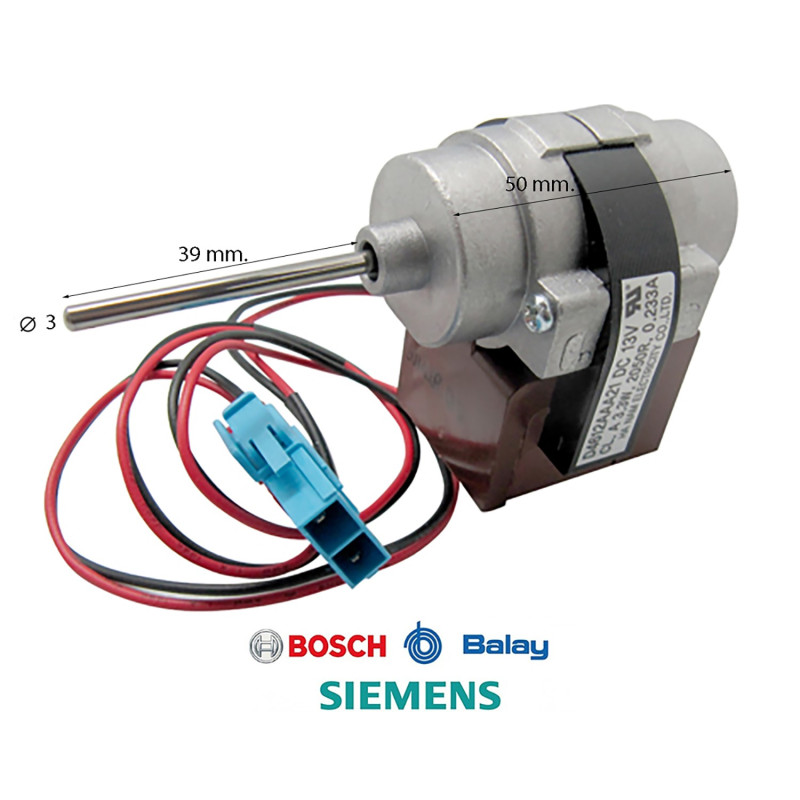 MOTOR VENTILADOR FRIGORIFICO BALAY, BOSCH, NO-FROST 00601067