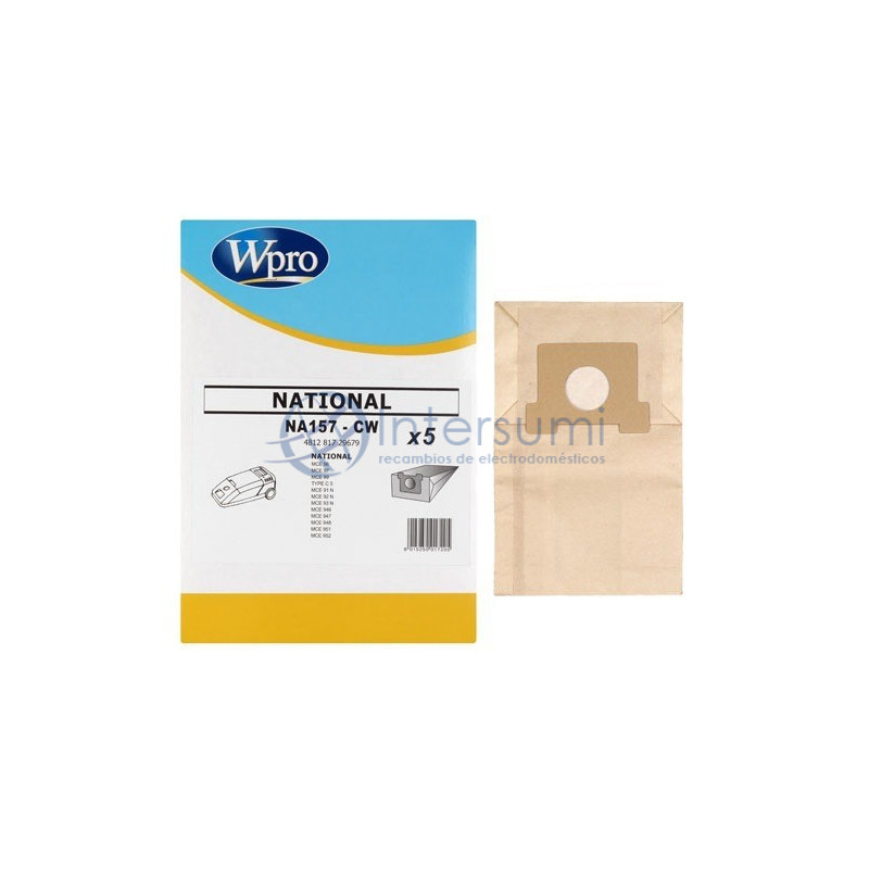 Sac aspirateur NA157-CW