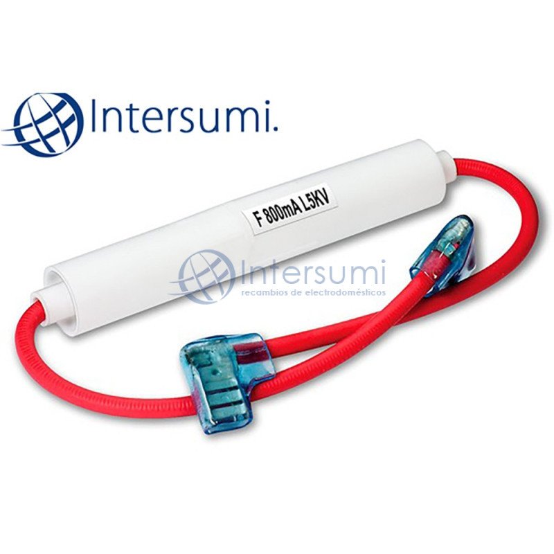 FUSIBLE MICRO-ONDES STANDARD AT 0,8A 5KV RM-HVF8