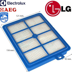 FILTRE ASPIRATEUR AEG, ELECTROLUX, LG, PHILIPS 9002564053