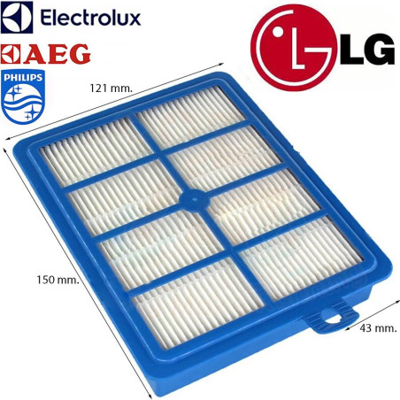 FILTRO ASPIRADOR AEG, ELECTROLUX, LG, PHILIPS 9002564053