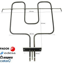 Résistance supérieure pour four Fagor, Edesa 1400W CA5G002A9