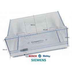 CAJÓN DE VERDURAS PARA FRIGORÍFICO BOSCH 00746674