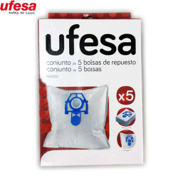 Sacs pour aspirateur Ufesa 00579169. Contenu 5 sacs
