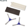 Kit filtres et brosses robot aspirateur Rowenta ZR720002