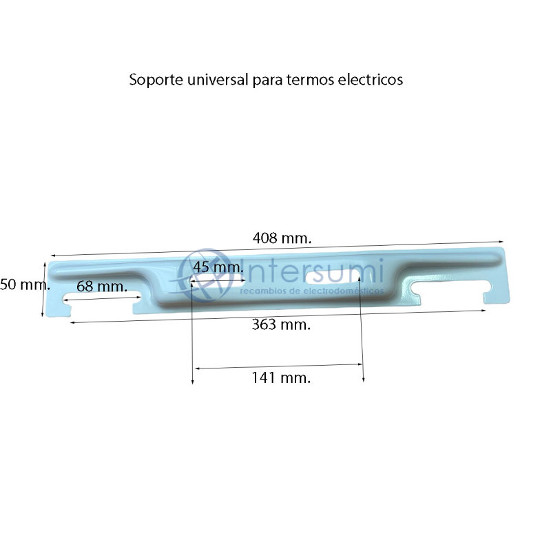 Support universel pour chauffe-eau électrique PT1000