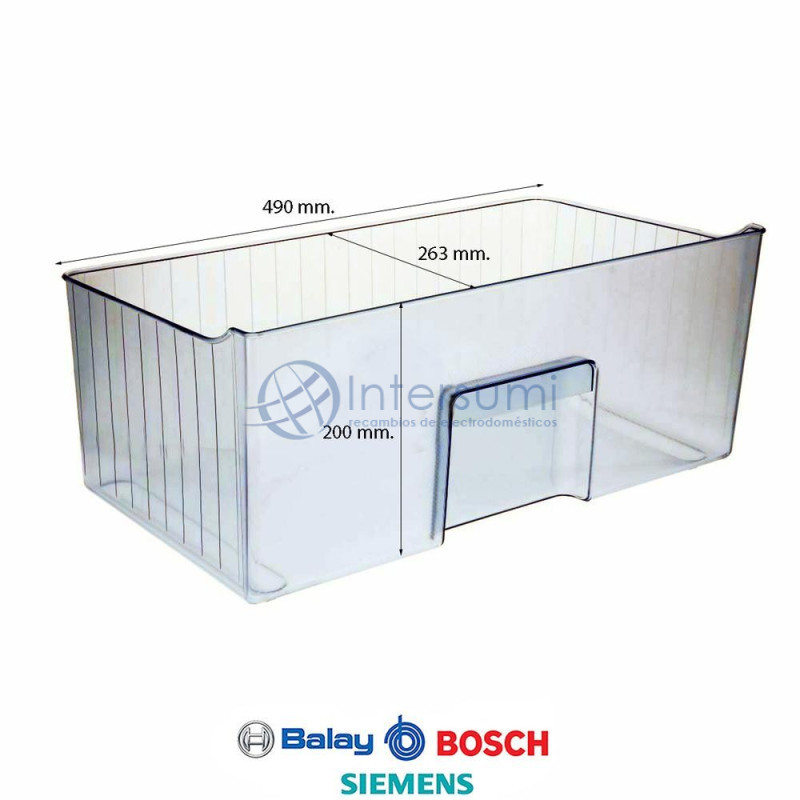 Bac légumes réfrigérateur Bosch 00434645