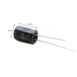 Condensateur électrolytique 10MF-160V CERL-10MF-160V