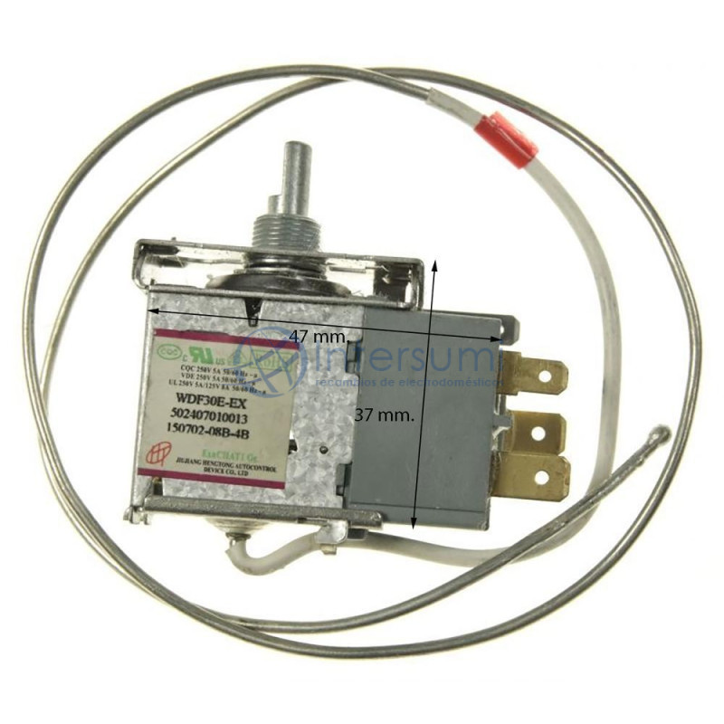 Thermostat réfrigérateur Edesa, Beko 17431000000205