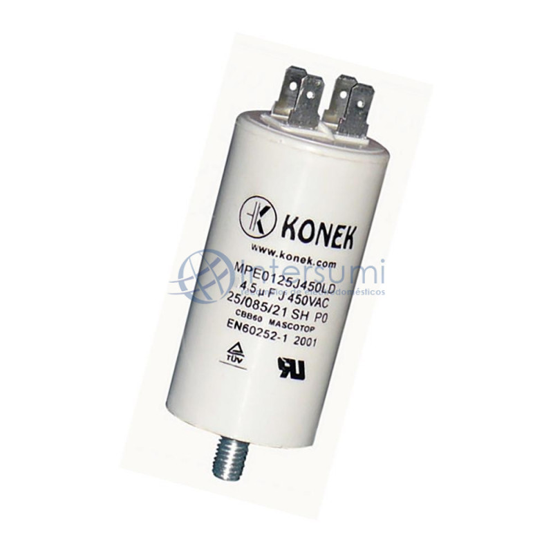 Condensateur permanent 4,5MF - 450V 12AG002