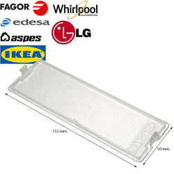 CACHE LUMIÈRE POUR HOTTE ASPIRANTE FAGOR, EDESA, WHIRLPOOL KE0001537