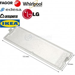 TAPA DE LUZ PARA CAMPANA EXTRACTORA FAGOR, EDESA, WHIRLPOOL KE0001537