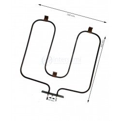 RESISTENCIA INFERIOR PARA HORNO CORBERÓ 1700W 38CO0001