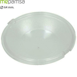 DIFUSOR LUZ PARA CAMPANA EXTRACTORA MEPAMSA DIÁMETRO 64MM 1330016972