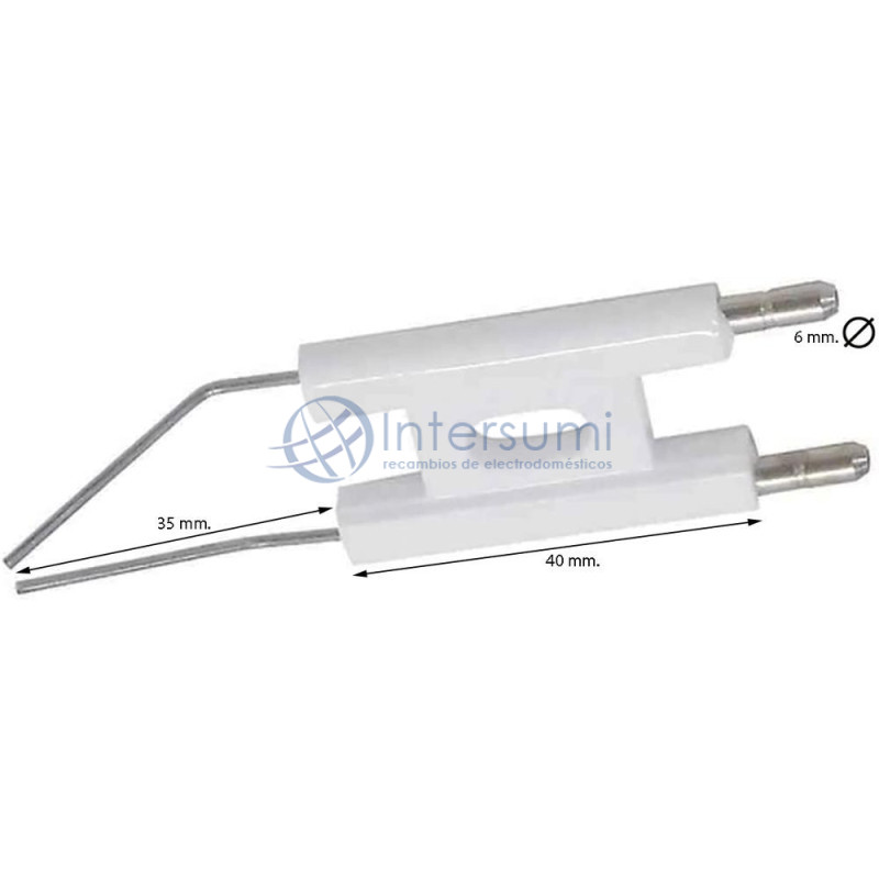Électrode pour brûleur fioul 9121 Intercal DR433002