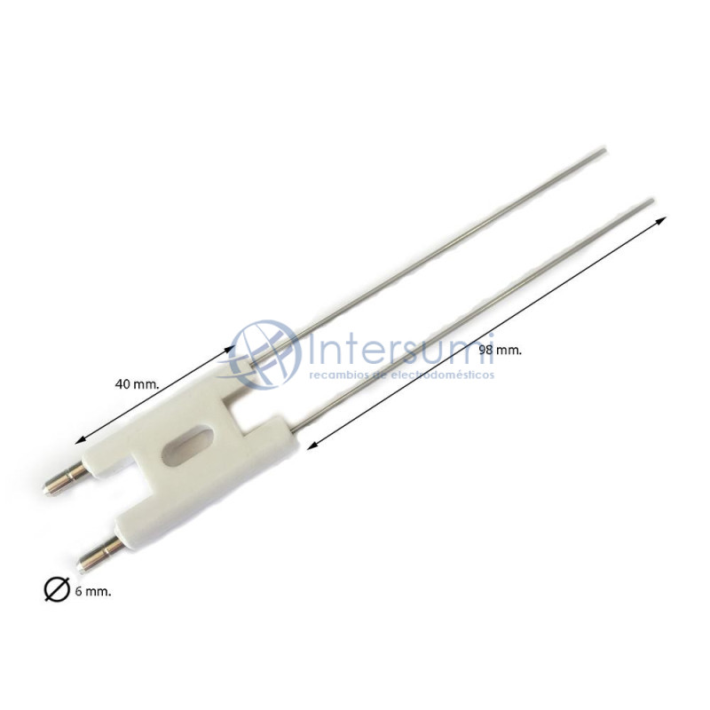 Électrode brûleur chaudière standard connexion 6mm DRELESTAN