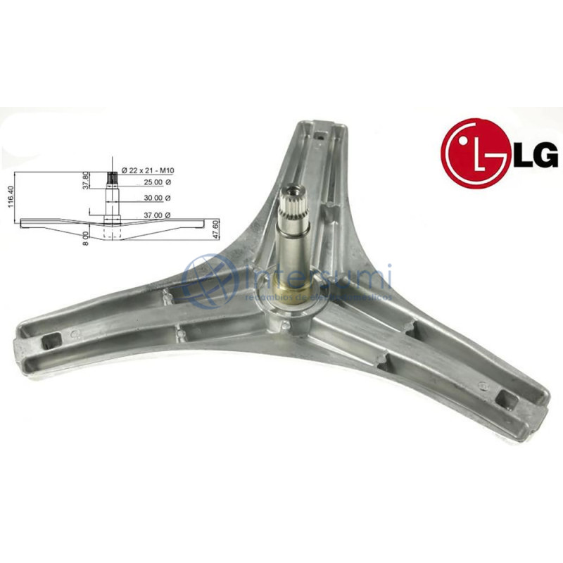 Croisillon lave-linge LG, WD-10391TD 4434ER1008A