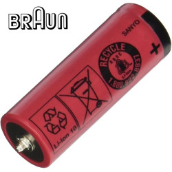 BATTERIE LI-ION ORIGINALE ÉPILATEUR BRAUN 81377206