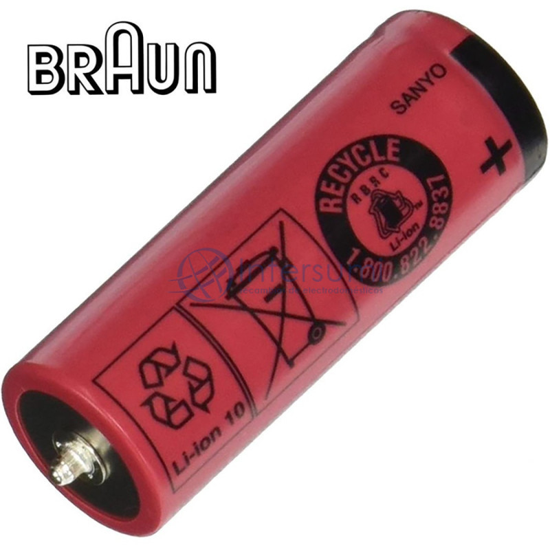 BATTERIE LI-ION ORIGINALE ÉPILATEUR BRAUN 81377206
