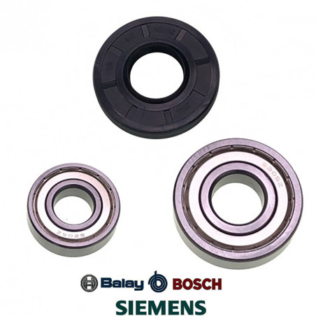 RODAMIENTOS Y RETÉN PARA LAVADORA, BALAY, BOSCH, LG, SIEMENS 00172685