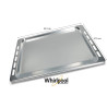 Plaque pour four Whirlpool, dimensions 44,5 x 37,5cm 481241838127