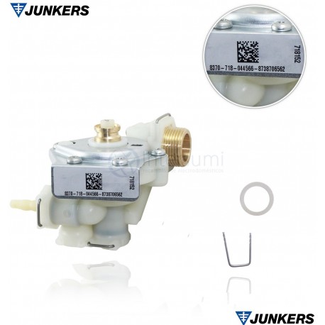 Caja de agua calentador JUNKERS WR11/WRD11, con regulador de poliamida.  Recambio Original Junkers que sustituye a la referencia 87082062860. :  : Bricolaje y herramientas