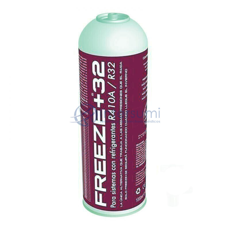 BOTELLA GAS REFRIGERANTE ECO FREEZE +32 350GR SUSTITUTO R32/R410A 25FR0468