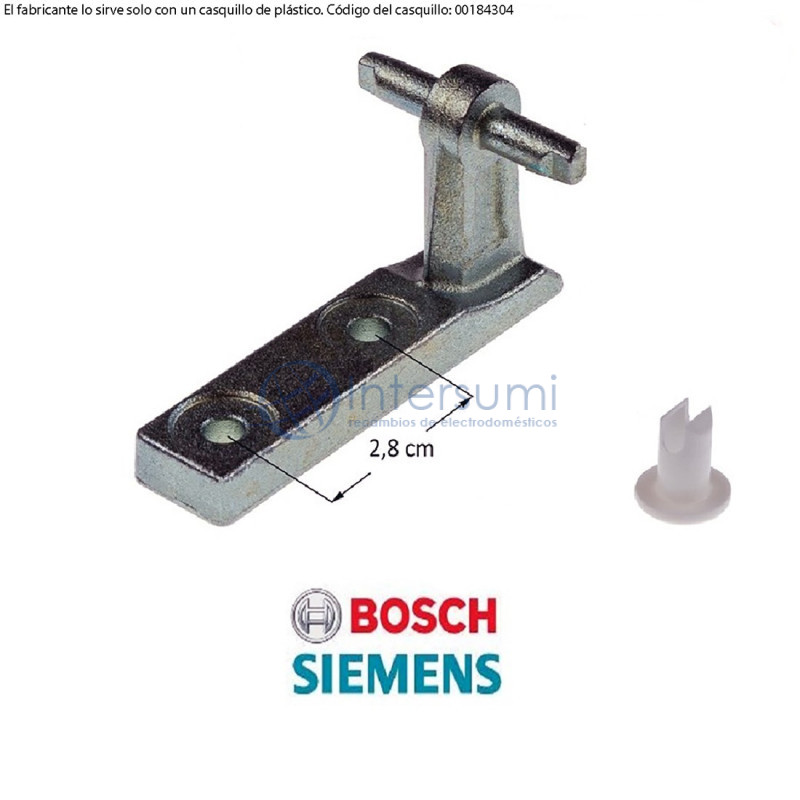 CHARNIÈRE CENTRALE RÉFRIGÉRATEUR BALAY, BOSCH, SIEMENS, LYNX, 4FE24B00/01, 4FS627SLR 00416436