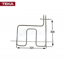 RESISTENCIA SUPERIOR PARA HORNO TEKA 1400W 230V 83140302