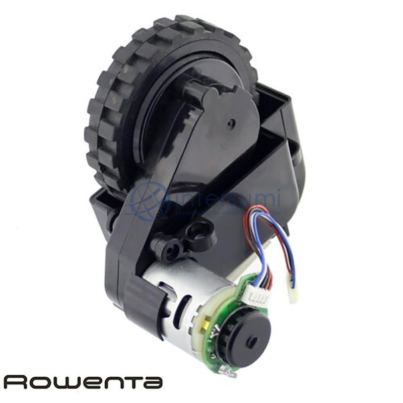 ROUE GAUCHE + MOTEUR ASPIRATEUR ROWENTA