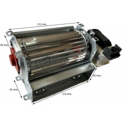 VENTILADOR TANGENCIAL GIRO DERECHO 28FR343